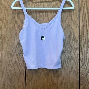 Indie light purple tank